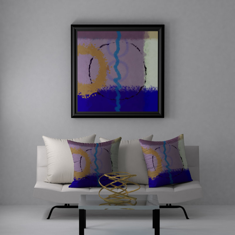  K.O. Housse et insert de coussin carré Fun, H 18 po x l 18 po