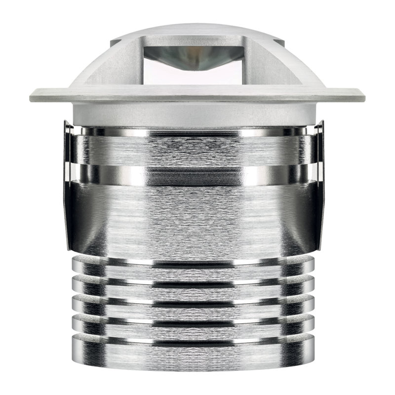 Castille Black Integrated LED Aluminium Well Light