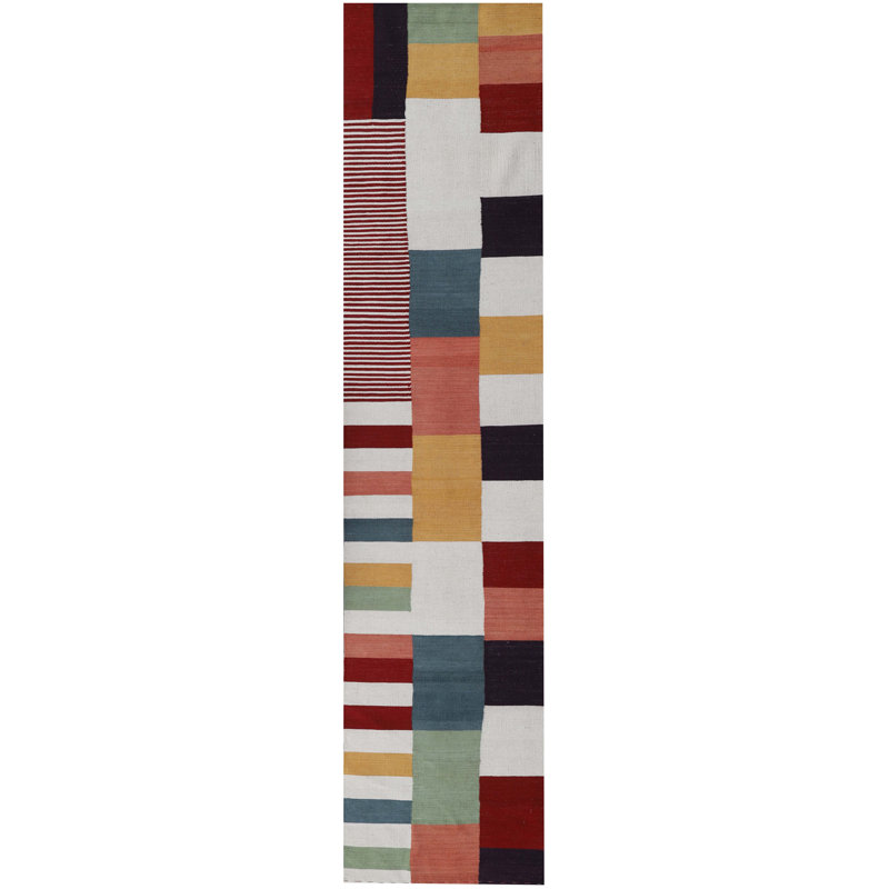 Cetus Wool Hand Woven 80cm X 331cm Area Rug