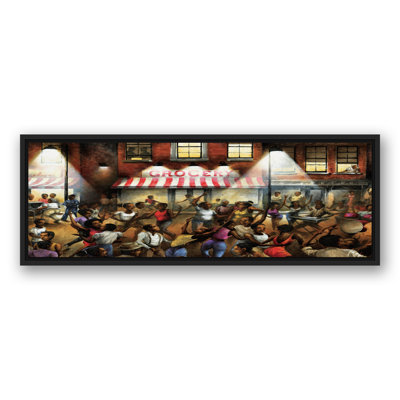 «Dancing In The Street», reproduction d'art sur toile