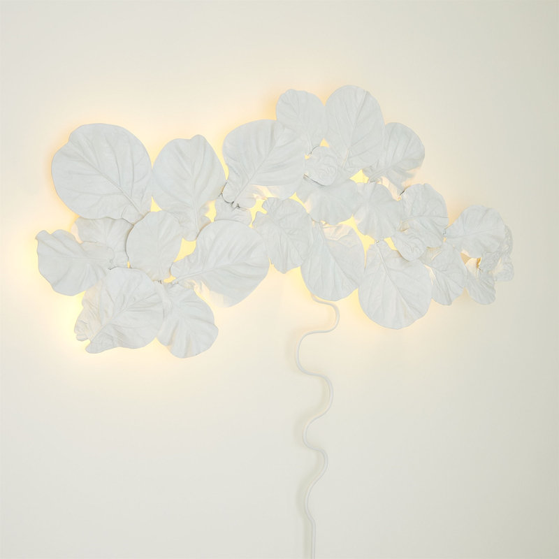 Fiddle 18 - Light Design Wall Light, Chalk White