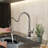 Modern Touchless Pull-Down Kitchen Faucet-112485393