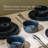 Stone Lain 12 Piece Modern Stoneware Dinnerware Set Plates, Bowls, Dark Blue-104314978