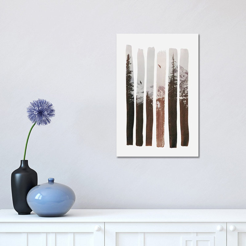 Into The Wild by Andreas Lie - Print on Canvas, Wrapped Canvas, 30.48 cm H x 45.72 cm W