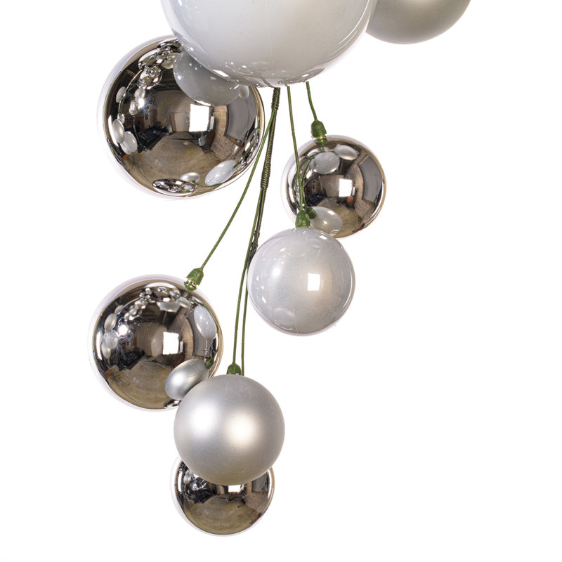  Guirlande 6 '., Argent argent