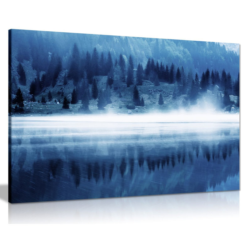 Glacial Lake - Wrapped Canvas Print, 20cm H x 30cm W