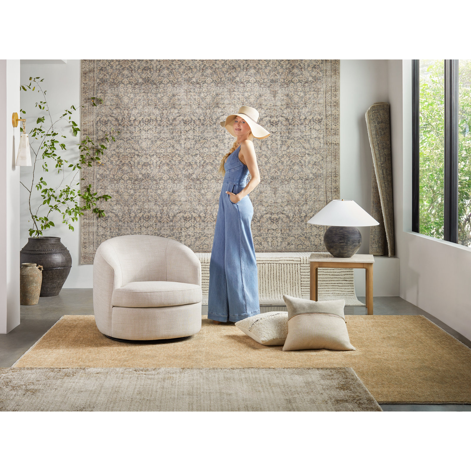 Galey Alix x Livabliss Fetscher IV Indoor Machine Woven Area Rug, Runner 2'8" x 7'6"
