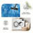 1PC Distressed Blue Abstract Watercolor Texture area rugs for Living Room, Soft and Comfortable, Suitable for all seasons, easy-to-maintain, machine washable Indoor floor mat, Under Table Farmhouse suitable for dining room, bedroom, kitchen,-129886375