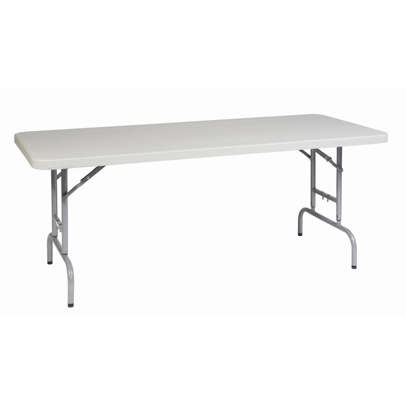 Table pliante rectangulaire en plastique 72 po