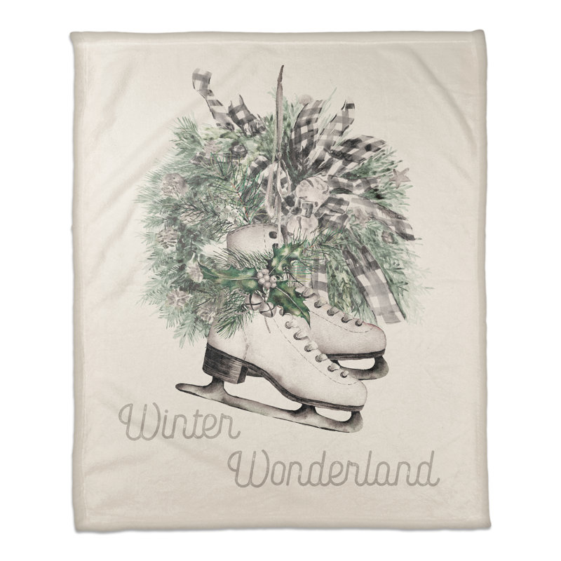  Jeté polaire Winter Wonderland