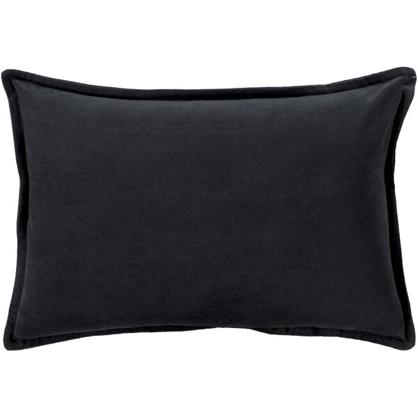 81613 Black White Inverse Extra Long Lumbar Pillow