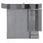 Modern Space-saving Queen Size Murphy Beds With Storage Cabinets, Mdf Construction