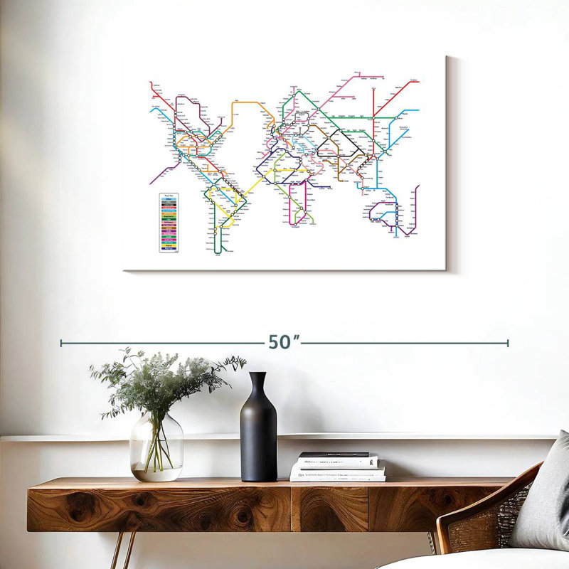 World Metro Amaryah I, H 24 po x l 36 po