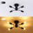 Bennefield 4 - Light 17.5'' Dimmable Sputnik Sphere Modern Linear Chandelier Semi Flush Mount Light-1521843632