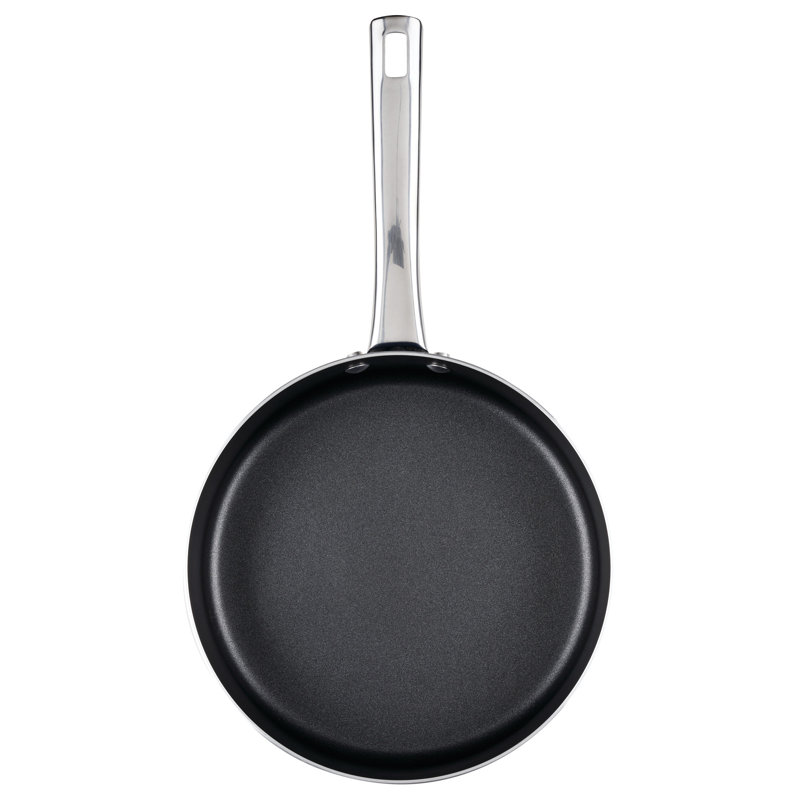 Farberware Style Nonstick Cookware Saute Pan With Lid, 3 Quart, Blue