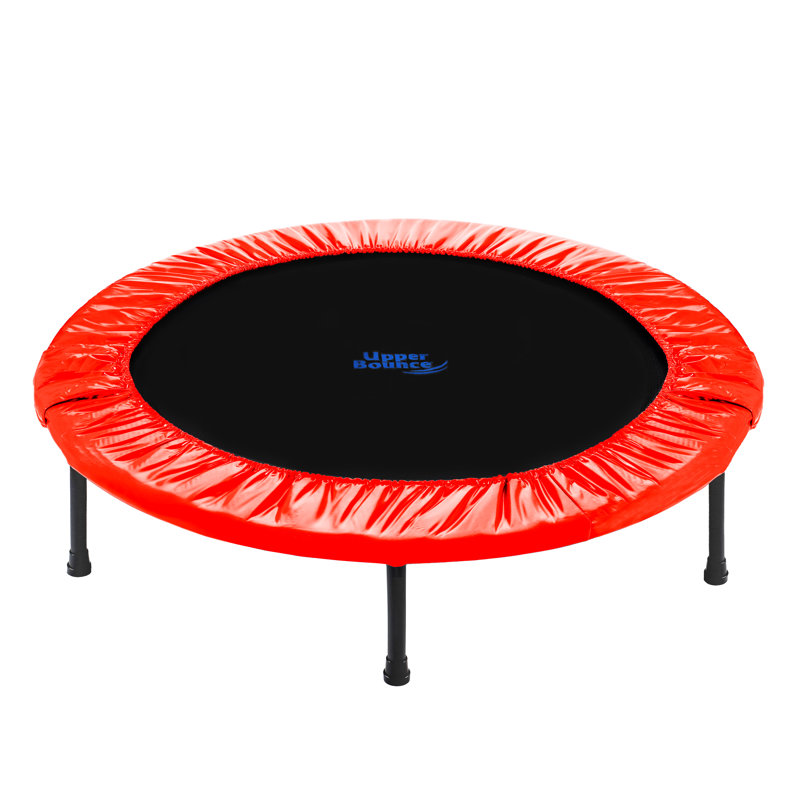 Mini-trampoline pour adultes Plexalife, Rouge