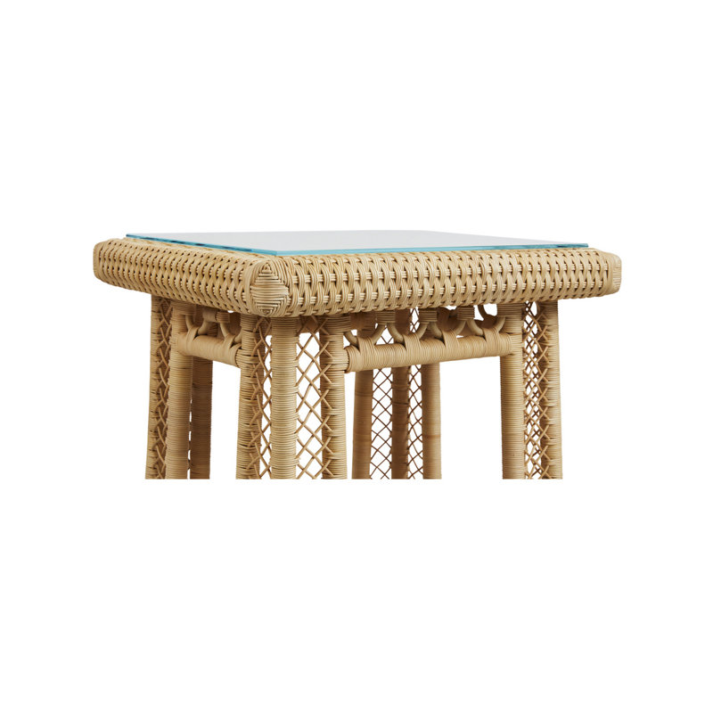 Amanda Lindroth Glass End Table