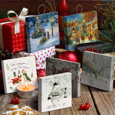 6'' Fabric Photo Ornament