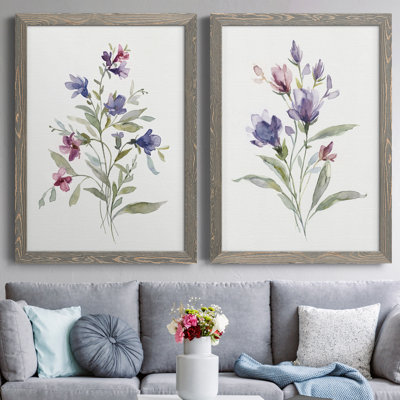 " Color Variety III " 2 - Pieces Painting Print