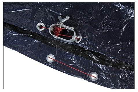 Couverture ronde pour piscine hors terre