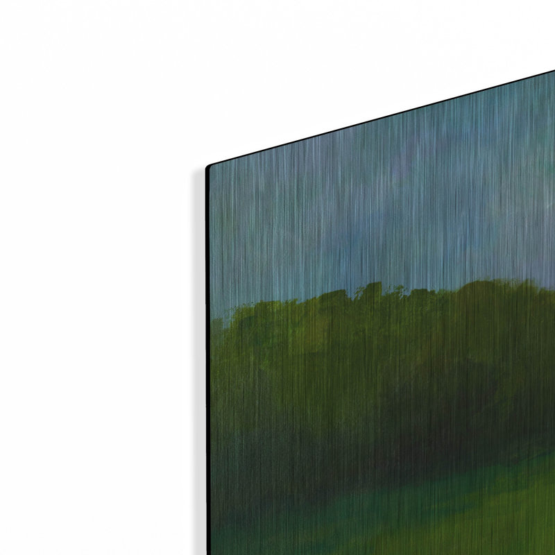 Red Barrel Studio® «After Rain» par Jan L. Waldron, art mural en métal, H 16 po x l 24 po
