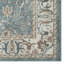 Tapis bleu à motif floral Lussi-59388672