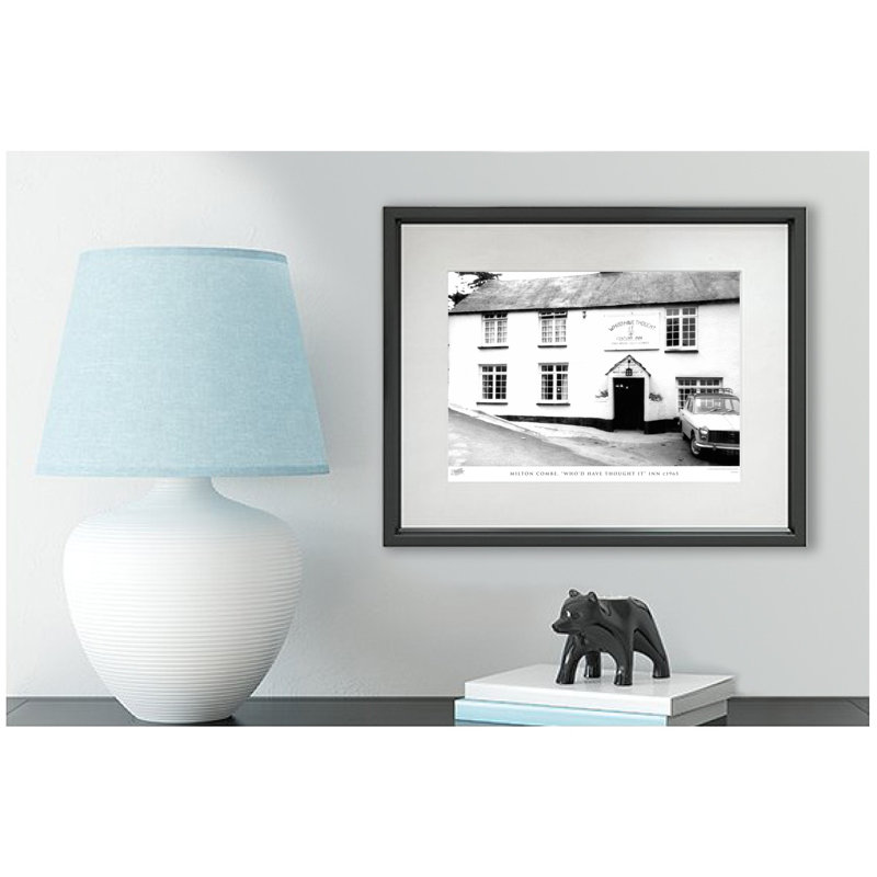 Milton Combe, Who'd Have Thought It" Inn C1965 by Francis Frith - Single Picture Frame Print, 60cm H x 80cm W x 2.3cm D