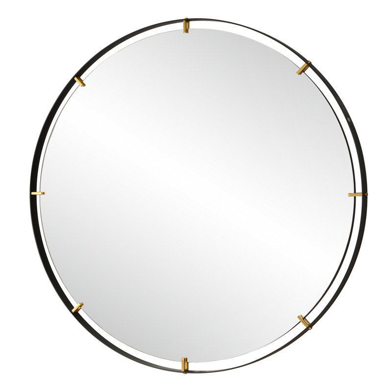 Everly Quinn Nesper Round Mirror