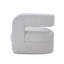 Fauteuil d'appoint en sherpa Yitua Teddy