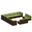 Ledel 13 - Person Seating Group with Cushions-845413031-845413037