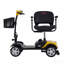 Quatre roues compactes scooter de mobilité de voyage avec moteur 300w pour adulte - 300lbs, jaune