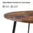 36''Modern Round Dining Table With Stable Cross Leg Base For Small Spaces And Kitchen-1494955439