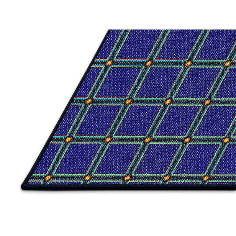 Tapis décoratif géométrique schreffler, Rectangle 5 pi x 7 pi