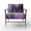 Fauteuil d'appoint rembourré abstrait-321329156