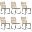 Maebrie 6 - Person Patio Dining Set Rectangular Table-1104690388-1104690389