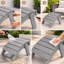 Repose-pieds Hiir Adirondack, repose-pieds pliable extérieur en plastique Adirondack -984344640
