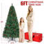 Arbre de Noël artificiel illuminé 6 pi, pin vert 825 pointes avec 250 DEL 11 modes-639967375