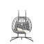 Chaise suspendue en rotin pour 2 personnes-1867021947