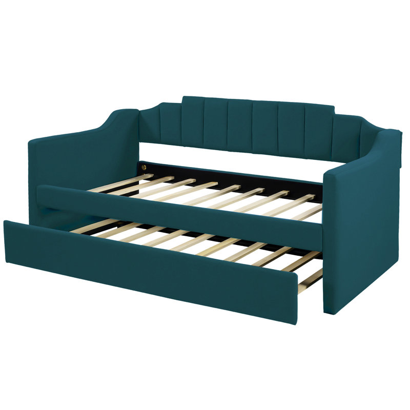 Daybed with Trundle, Dark Green