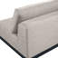 Oslo Aluminum Outdoor Upholstered Loveseat