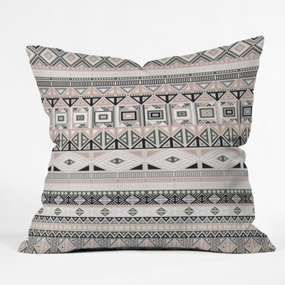 Fimbis Geometric Aztec Throw Pillow