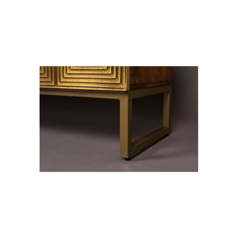 Art Deco 53'' W Solid Wood Sideboard