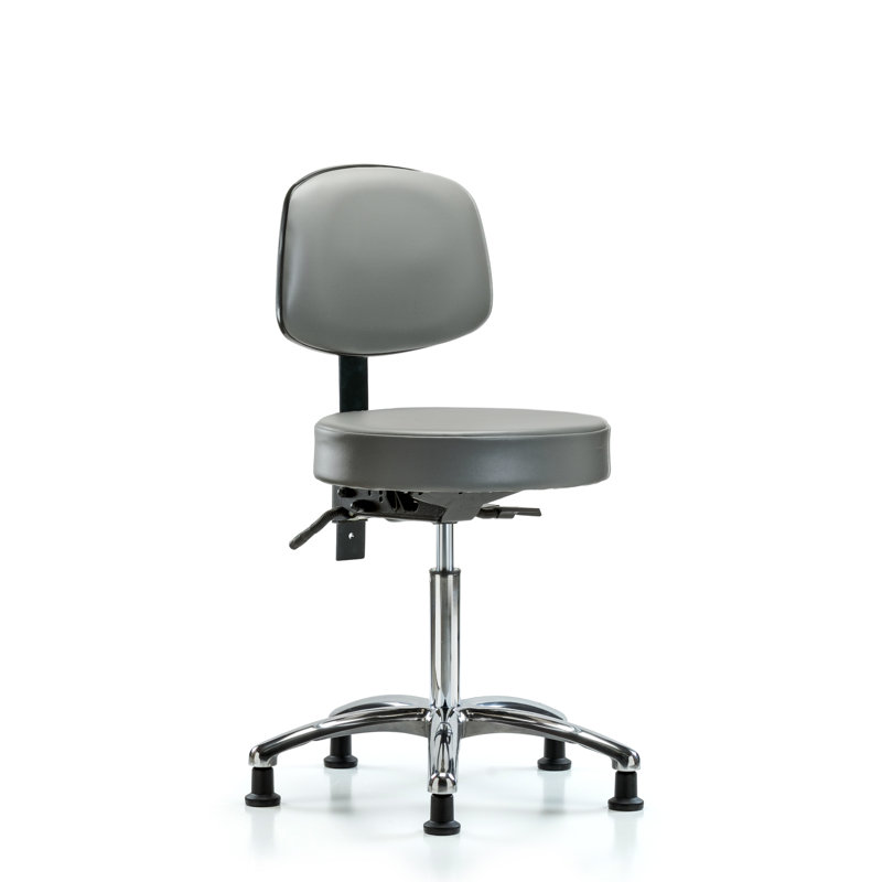 Chaise de bureau Kyanni Dorreatta, gris, Patins
