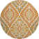 Premium Machine Washable Lisse Orange Rug