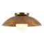 Umbra 14-in Black Semi-Flush Mount-2092125835