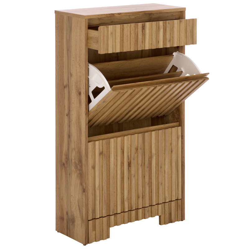 Sohan Shoe Storage Cabinet, Oak