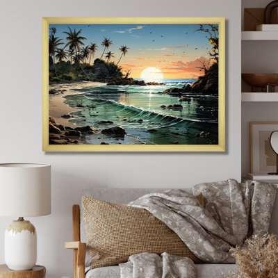 " Dominican Moonlit Beach II "