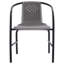 Fauteuil empilable en teck Gryselda-594460613