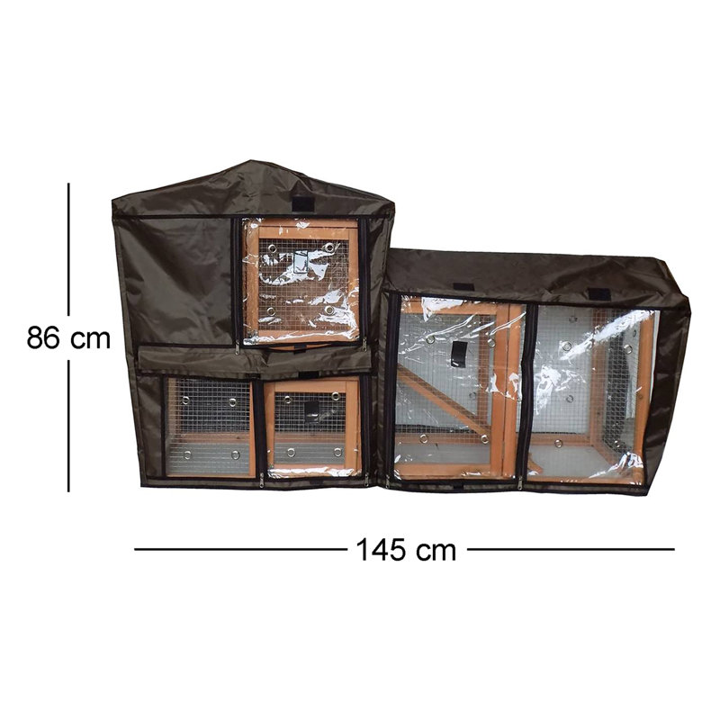 Dakota Fields Abdul-Sami 145cm W x 53cm D Fire Pit Cover