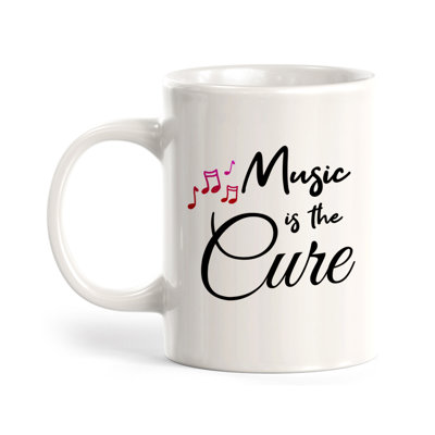 Tasse à café Music is the Cure